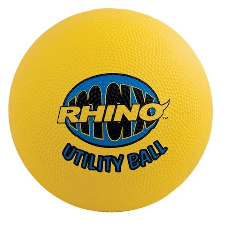 Champion Sports 8.5 in. Rhino Max Utility Ball, Yellow RMX85